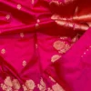 Pure Handloom Katan Silk Banarasi Saree with Antique Zari Work | Silk Mark Certified Bridal & Festive Saree with Blouse - Image 15