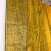 Pure Handloom Tissue Kanjivaram Silk Saree with All-Over Zari Brocade & Contrast Orange Piping Border (Silk Mark Certified) - Image 9