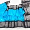 Pure Handwoven Gadwal Pattu Saree with Traditional Temple Border | Contrast Rich Pallu & Meena Zari Butta Festive Saree - Image 11