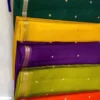 Pure Handwoven Kora Organza Banarasi Saree | Small Gold Zari Border Kadwa Booti Festive Saree
