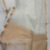 Pure Handwoven Kora Organza Banarasi Saree | Small Gold Zari Border Kadwa Booti Festive Saree - Image 7