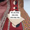 Pure Jaipuri Cotton 60/60 Cambric Kurti Pant Dupatta Set | Plus Size 3 Piece Ethnic Suit Set (M to 7XL)