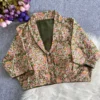 Pure Kalamkari Cotton Collar Neck Readymade Blouse | Padded Front Hook Saree Blouse (Free Size upto 42) - Image 3