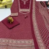 Pure Mal Cotton Printed Anarkali Kurti Pant Dupatta Set | Festive Flared Suit Set (M to 7XL) - Image 6