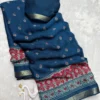 Pure Soft Georgette Bandhej Print Saree with Rich Pallu & Zari Jacquard Border | Lightweight Daily Wear