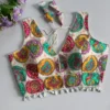 Sabyasachi-Style Apple Cut Neck Gajji Silk Ready to Wear Blouse with Cowrie Shell Latkans - Image 12