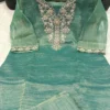 Salsa Tissue Embroidered Ethnic Co-ord Set with Scalloped Neckline & Trousers - Image 5