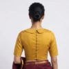 Scalloped Peter Pan Collar Blouse | Designer Readymade Saree Blouse Online - Image 5