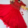 Sequins Embroidered Peplum Lehenga Choli in Space Silk | Fully Stitched Festive Flared Lehenga Set - Image 12