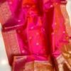 Silk Mark Certified Pure Katan Handloom Silk Saree | Rich Zari Border & Pallu Traditional Wedding & Party Wear Saree - Image 11