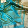 Silk Mark Certified Pure Katan Handloom Silk Saree | Rich Zari Border & Pallu Traditional Wedding & Party Wear Saree - Image 16