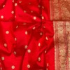 Silk Mark Certified Pure Katan Handloom Silk Saree | Rich Zari Border & Pallu Traditional Wedding & Party Wear Saree - Image 18