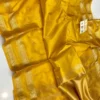 Silk Mark Certified Pure Katan Handloom Silk Saree | Rich Zari Border & Pallu Traditional Wedding & Party Wear Saree - Image 20