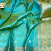 Silk Mark Certified Pure Katan Handloom Silk Saree | Rich Zari Border & Pallu Traditional Wedding & Party Wear Saree - Image 24