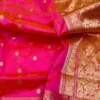 Silk Mark Certified Pure Katan Handloom Silk Saree | Rich Zari Border & Pallu Traditional Wedding & Party Wear Saree - Image 9