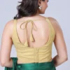 Sleeveless Designer Saree Blouse for Women | Ready-Made Sweetheart Neck Party Wear Blouse with Back Tie-Up - Image 4