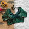 Stretchable Banarasi Borcade saree Blouse - Image 15