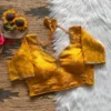 Stretchable Banarasi Borcade saree Blouse - Image 5