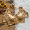 Stretchable Banarasi Borcade saree Blouse - Image 9