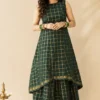 Trending Wholesale Checkered Handloom Ethnic Wear Collection - Image 2