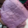 Two-Tone Fendy Satin Saree with Designer Cutdana & Beads Work Blouse Piece - Image 12