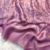 Two-Tone Fendy Satin Saree with Designer Cutdana & Beads Work Blouse Piece - Image 14
