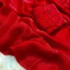 Two-Tone Fendy Satin Saree with Designer Cutdana & Beads Work Blouse Piece - Image 7