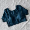 Wholesale Bollywood Style Soft Silk Readymade Blouse – Stretchable Side Elastic Padded Saree Blouse with Elbow Sleeves (Size 38 to 42) - Image 14
