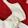 Wholesale Chikankari Square Neck Readymade Blouse – Padded Sleeveless Designer Back Bow Saree Choli (Free Size 32–44) - Image 2