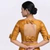Wholesale Designer Bow-Back Silk Blouse | Bulk Readymade Saree Blouses Supplier - Image 6