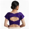 Wholesale Designer Cross-Strap Silk Blouse | Bulk Readymade Saree Blouses Supplier - Image 6