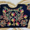 Wholesale Floral Kantha Stitch Embroidery Readymade Blouse – Malai Cotton Front Open Non-Padded Choli (Free Size 32–44) - Image 3