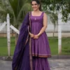 Wholesale Handloom Silk Sharara Suit & Peplum Set