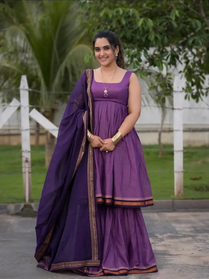 Wholesale Handloom Silk Sharara Suit & Peplum Set