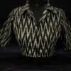 Wholesale Ikkat Collar Neck Readymade Blouse – Padded Front Open Saree Blouses - Image 2