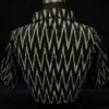 Wholesale Ikkat Collar Neck Readymade Blouse – Padded Front Open Saree Blouses - Image 3