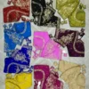 Wholesale Masaba Style Silk Bridal Readymade Blouse – Padded Back Open Dori Choli with Glass Sleeves (Free Size 32–44 | Plus Size Available - Image 2