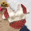 Wholesale Navratri Special Mirror Work Khadi Cotton Blouse | Padded Readymade Choli (38 to 42) - Image 5