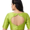 Wholesale Plain Raw Silk Blouse Manufacturer | Trendy Designer Saree Blouses Bulk