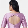 Wholesale Plain Raw Silk Blouse Manufacturer | Trendy Designer Saree Blouses Bulk - Image 7