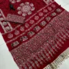 Wholesale Pure Ajrakh Satin Viscose Silk Saree – Original Mirror Work with Heavy OG Mirror Lace Pallu & Designer Blouse (Ready Stock) - Image 14
