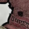 Wholesale Pure Ajrakh Satin Viscose Silk Saree – Original Mirror Work with Heavy OG Mirror Lace Pallu & Designer Blouse (Ready Stock) - Image 6