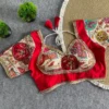 Wholesale Pure Crape Silk & Roman Silk Wedding Blouse | Ready Made Designer Padded Blouse - Image 6
