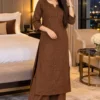 Women Pure Cotton Chikankari Kurti with Palazzo Pant Set | Ethnic Festive & Daily Wear Co-ord (Sizes M–3XL) - Image 15