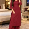 Women Pure Cotton Chikankari Kurti with Palazzo Pant Set | Ethnic Festive & Daily Wear Co-ord (Sizes M–3XL) - Image 16