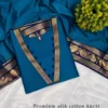 Women's Silk Cotton Festival Wear Kurti Set with Contrast Zari Weaving Dupatta | S to 3XL - Image 19