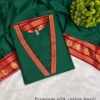 Women's Silk Cotton Festival Wear Kurti Set with Contrast Zari Weaving Dupatta | S to 3XL - Image 5