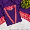Women's Silk Cotton Festival Wear Kurti Set with Contrast Zari Weaving Dupatta | S to 3XL - Image 6