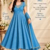 Arohi Embroidered Fendi Crush Anarkali Suit Set with Dupatta – Heavy 7 Meter Flare Ethnic Gown - Image 10
