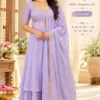ATHIYA Rangoli Crush Kurti with Skirt Set – Embroidered Front-Slit Festive Ethnic Suit with Dupatta - Image 6